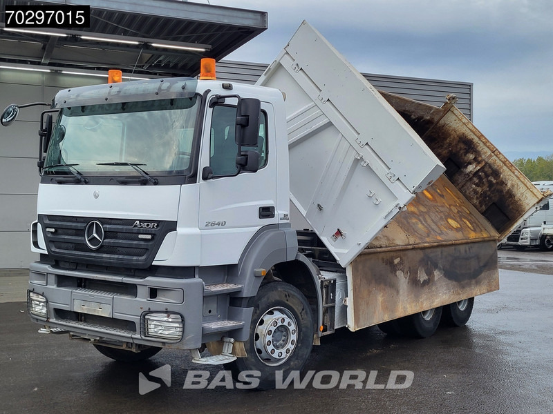 Mercedes-Benz Axor 2640 6X4 10m3 Meiller Tipper Steelsuspension Manual Euro 4 - Wywrotka: zdjęcie 3 Mercedes-Benz Axor 2640 6X4 10m3 Meiller Tipper Steelsuspension Manual Euro 4 - Wywrotka: zdjęcie 3