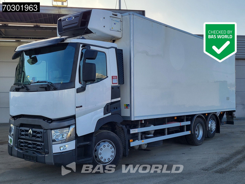 Renault T 430 6X2 Carrier SUPRA 1150 Mt 2000kg Ladebordwand Lift Axle Automatic Euro 6 - Samochód ciężarowy chłodnia: zdjęcie 1 Renault T 430 6X2 Carrier SUPRA 1150 Mt 2000kg Ladebordwand Lift Axle Automatic Euro 6 - Samochód ciężarowy chłodnia: zdjęcie 1