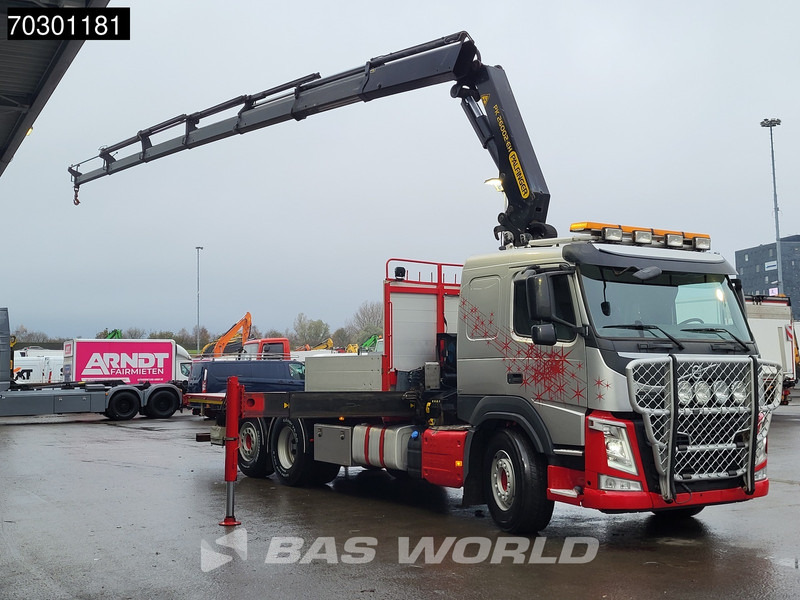 Volvo FM 410 FM 6X2 Palfinger PK 26002-EH E Kran Crane Lift +steering axle Automatic Euro 6 - Samochód ciężarowy skrzyniowy/ Platforma, Samochod ciężarowy z HDS: zdjęcie 3 Volvo FM 410 FM 6X2 Palfinger PK 26002-EH E Kran Crane Lift +steering axle Automatic Euro 6 - Samochód ciężarowy skrzyniowy/ Platforma, Samochod ciężarowy z HDS: zdjęcie 3