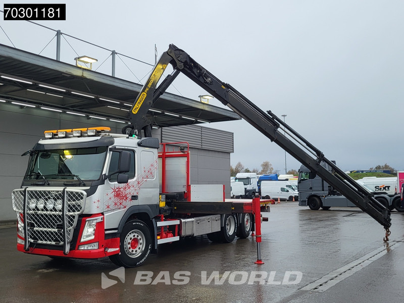 Volvo FM 410 FM 6X2 Palfinger PK 26002-EH E Kran Crane Lift +steering axle Automatic Euro 6 - Samochód ciężarowy skrzyniowy/ Platforma, Samochod ciężarowy z HDS: zdjęcie 5 Volvo FM 410 FM 6X2 Palfinger PK 26002-EH E Kran Crane Lift +steering axle Automatic Euro 6 - Samochód ciężarowy skrzyniowy/ Platforma, Samochod ciężarowy z HDS: zdjęcie 5