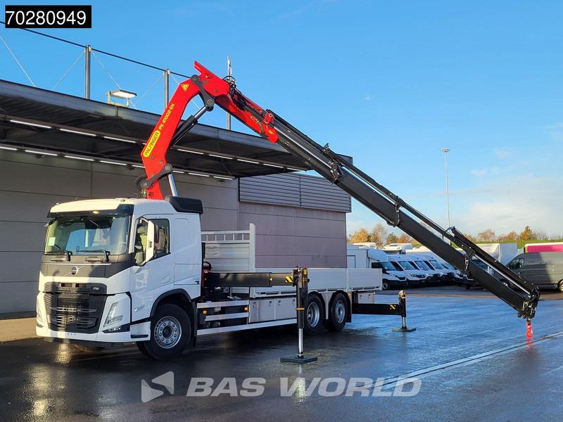 Volvo FM 500 6X2 NEW! Palfinger PK41002 EH-E Kran Crane Lift-steering Axle Euro 6 - Samochód ciężarowy skrzyniowy/ Platforma, Samochod ciężarowy z HDS: zdjęcie 5 Volvo FM 500 6X2 NEW! Palfinger PK41002 EH-E Kran Crane Lift-steering Axle Euro 6 - Samochód ciężarowy skrzyniowy/ Platforma, Samochod ciężarowy z HDS: zdjęcie 5