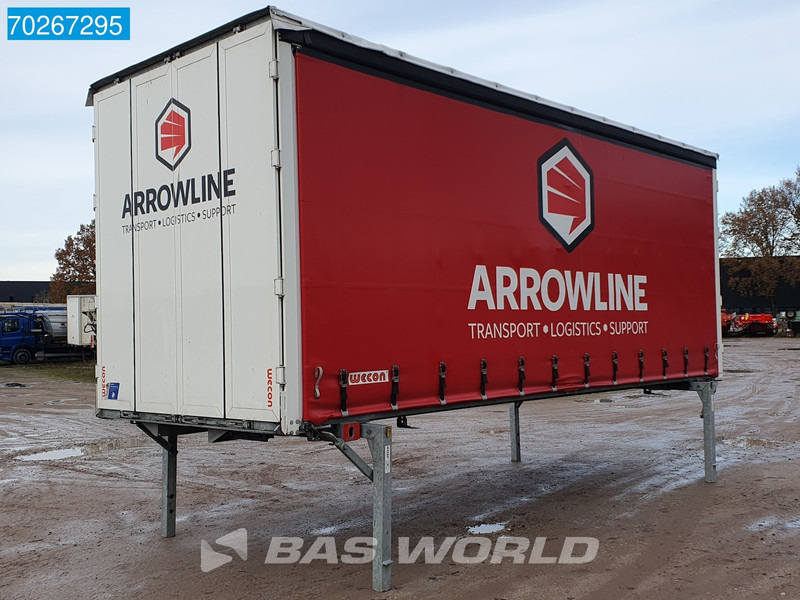 Nadwozie - plandeka Wecon WPR 715 SG 8X2 Durchladesysteem 20FT / BDF / Wecon / BDF Swap Body: zdjęcie 7 Nadwozie - plandeka Wecon WPR 715 SG 8X2 Durchladesysteem 20FT / BDF / Wecon / BDF Swap Body: zdjęcie 7