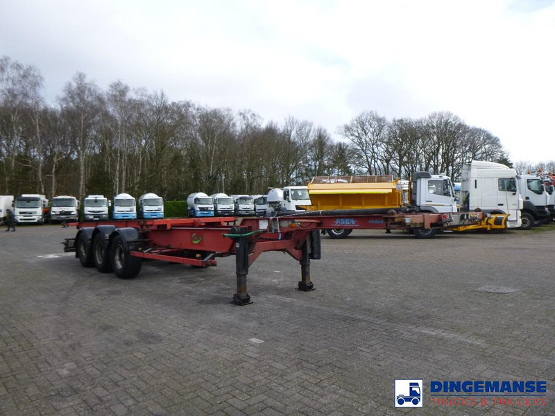 ASCA 3-axle container trailer - Naczepa kontenerowiec/ System wymienny: zdjęcie 2 ASCA 3-axle container trailer - Naczepa kontenerowiec/ System wymienny: zdjęcie 2