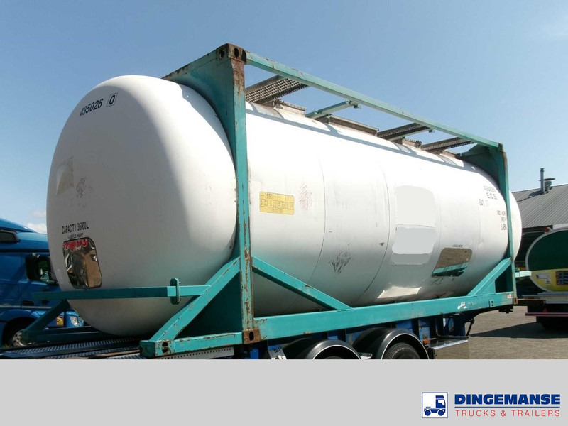 BSLT Chemical tank container inox L4BN / 20 ft / 35 m3 / IMO 4 - Zbiornik magazynowy: zdjęcie 3 BSLT Chemical tank container inox L4BN / 20 ft / 35 m3 / IMO 4 - Zbiornik magazynowy: zdjęcie 3