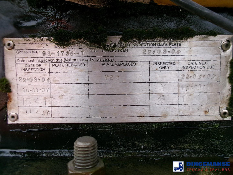 Naczepa cysterna Clayton Food (beer) tank inox 30 m3 / 1 comp: zdjęcie 14