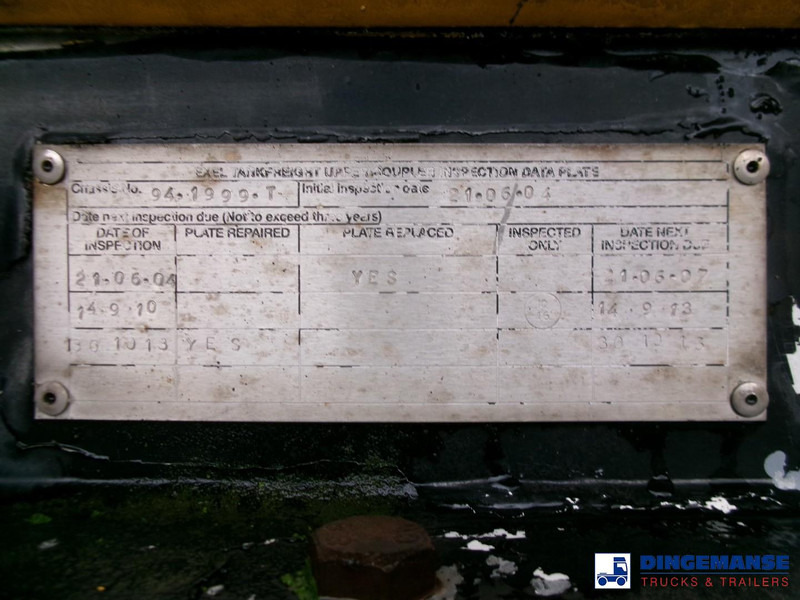 Naczepa cysterna Clayton Food (beer) tank inox 30 m3 / 1 comp: zdjęcie 10 Naczepa cysterna Clayton Food (beer) tank inox 30 m3 / 1 comp: zdjęcie 10