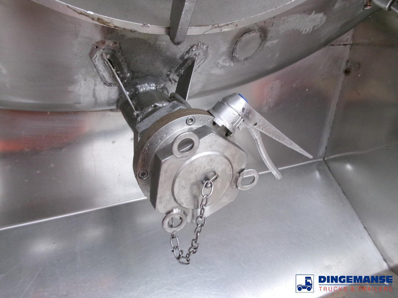 Naczepa cysterna Clayton Food (beer) tank inox 30 m3 / 1 comp: zdjęcie 13