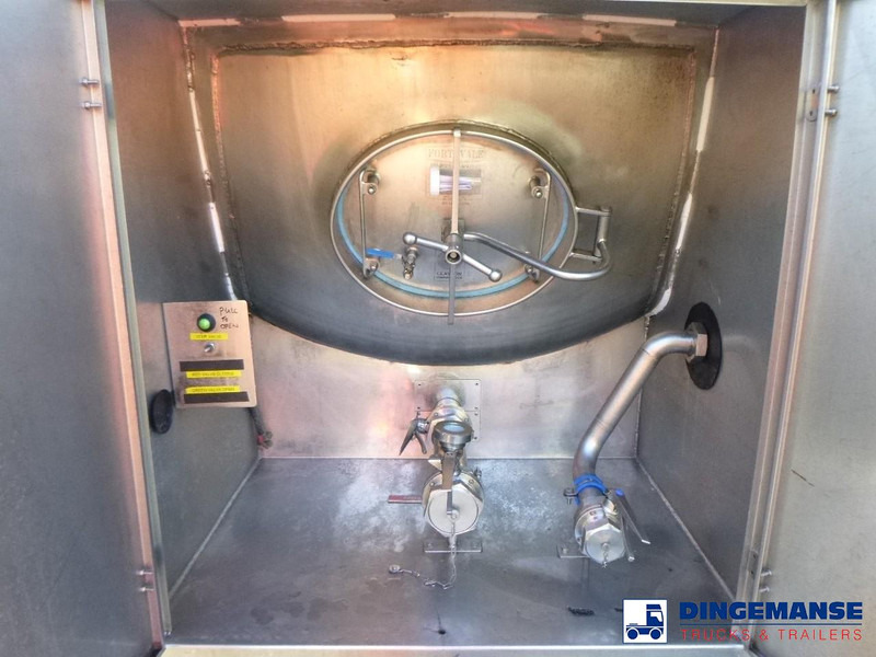 Naczepa cysterna Clayton Food tank inox 30 m3 / 1 comp: zdjęcie 10