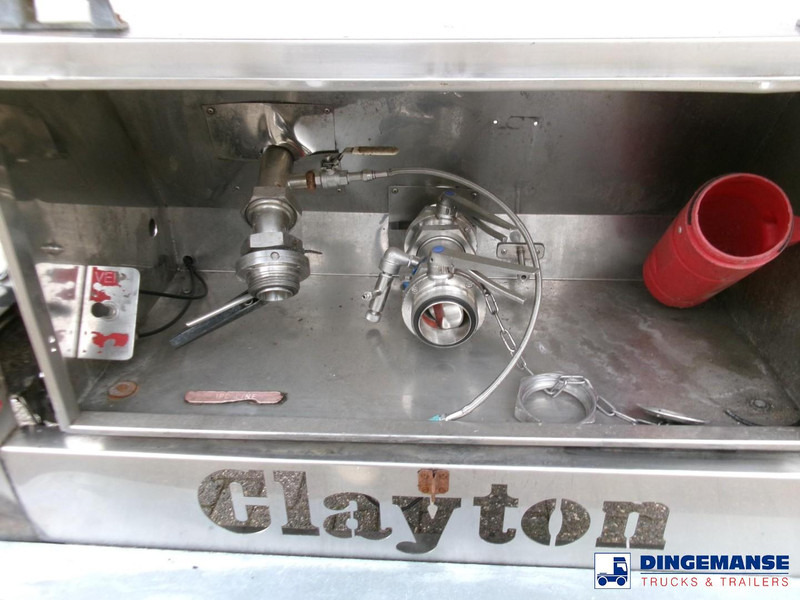 Naczepa cysterna Clayton Food tank inox 30 m3 / 1 comp: zdjęcie 9 Naczepa cysterna Clayton Food tank inox 30 m3 / 1 comp: zdjęcie 9