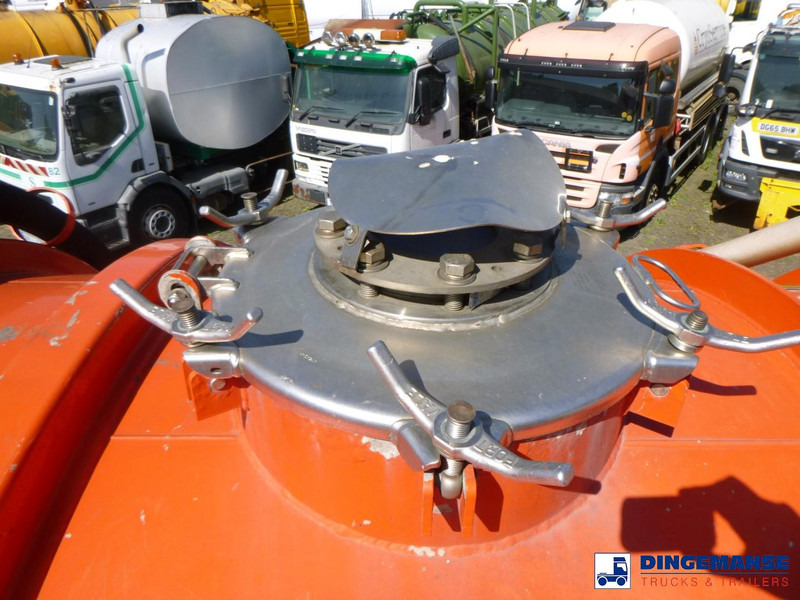 Naczepa cysterna Crossland Vacuum tank alu 33 m3 / 1 comp: zdjęcie 18