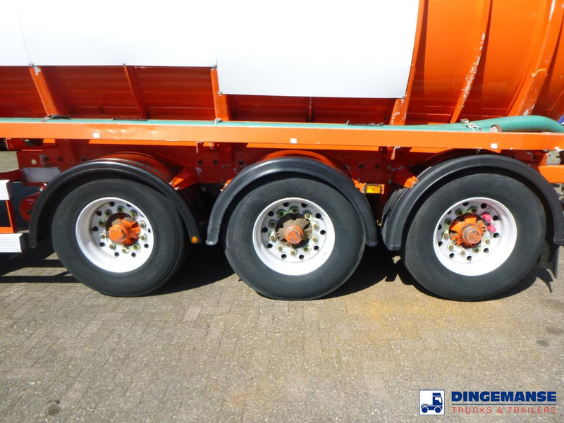 Naczepa cysterna Crossland Vacuum tank alu 33 m3 / 1 comp: zdjęcie 6