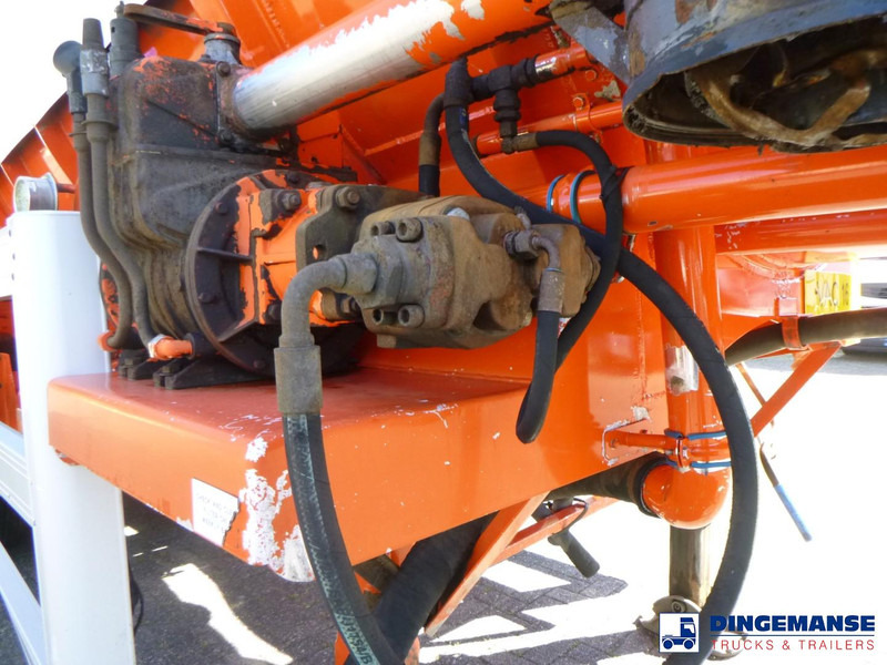 Naczepa cysterna Crossland Vacuum tank alu 33 m3 / 1 comp: zdjęcie 15