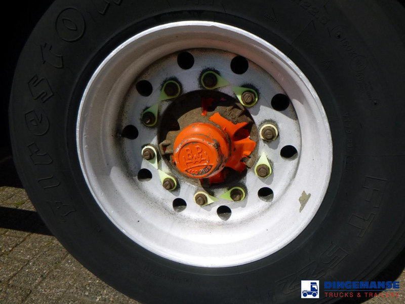 Naczepa cysterna Crossland Vacuum tank alu 33 m3 / 1 comp: zdjęcie 7