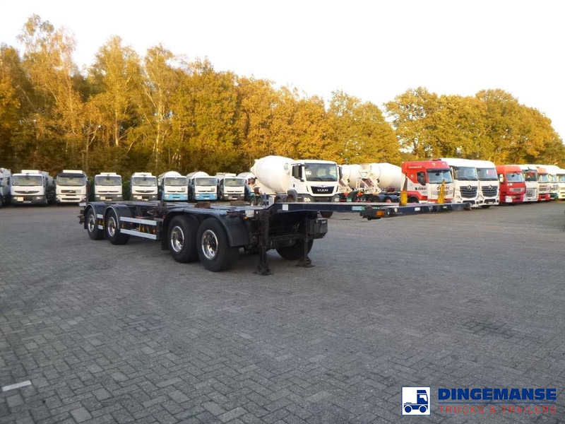 D-Tec 4-axle container combi trailer (2 + 2 axles) - Naczepa kontenerowiec/ System wymienny: zdjęcie 2 D-Tec 4-axle container combi trailer (2 + 2 axles) - Naczepa kontenerowiec/ System wymienny: zdjęcie 2