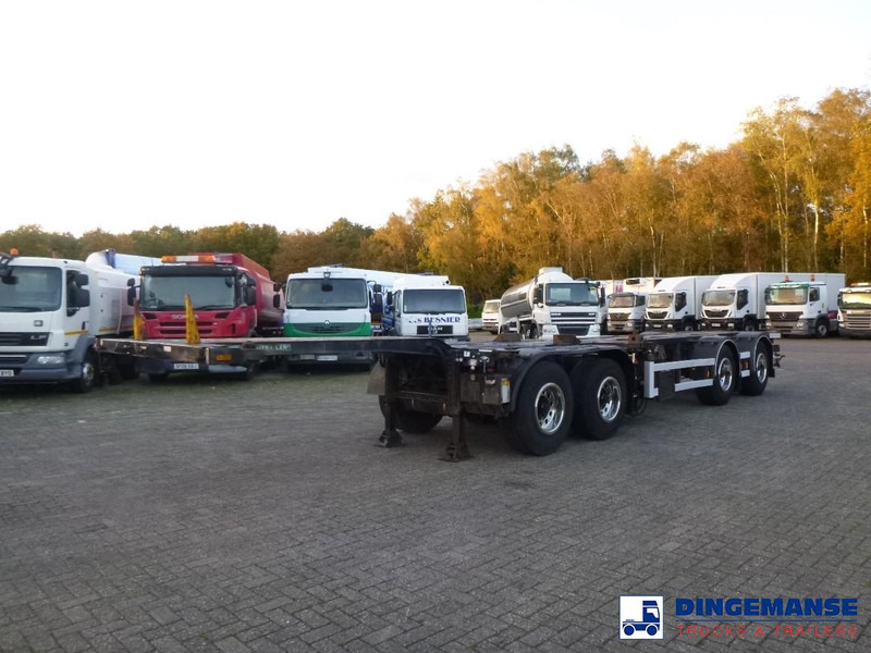 D-Tec 4-axle container combi trailer (2 + 2 axles) - Naczepa kontenerowiec/ System wymienny: zdjęcie 1 D-Tec 4-axle container combi trailer (2 + 2 axles) - Naczepa kontenerowiec/ System wymienny: zdjęcie 1