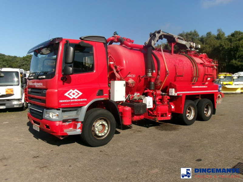 DAF CF 75.310 6x4 RHD Whale vacuum tank 11.8 m3 / 2 comp - Samochód asenizacyjny: zdjęcie 1 DAF CF 75.310 6x4 RHD Whale vacuum tank 11.8 m3 / 2 comp - Samochód asenizacyjny: zdjęcie 1