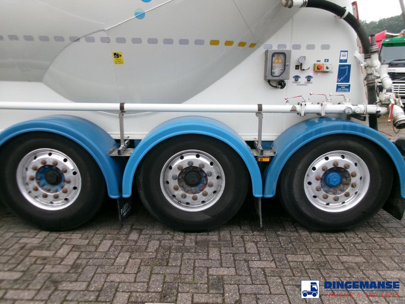 Feldbinder Powder tank alu 40 m3 / 1 comp + compressor - Naczepa cysterna: zdjęcie 5 Feldbinder Powder tank alu 40 m3 / 1 comp + compressor - Naczepa cysterna: zdjęcie 5