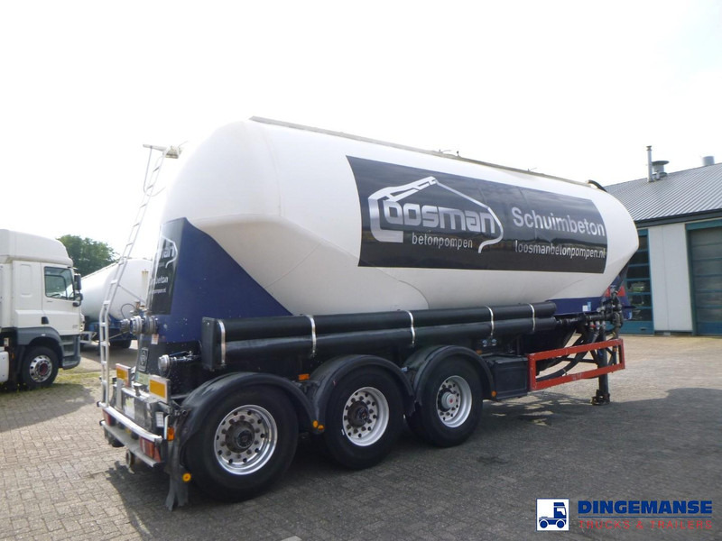 Feldbinder Powder tank alu 40 m3 / 1 comp + compressor - Naczepa cysterna: zdjęcie 4 Feldbinder Powder tank alu 40 m3 / 1 comp + compressor - Naczepa cysterna: zdjęcie 4