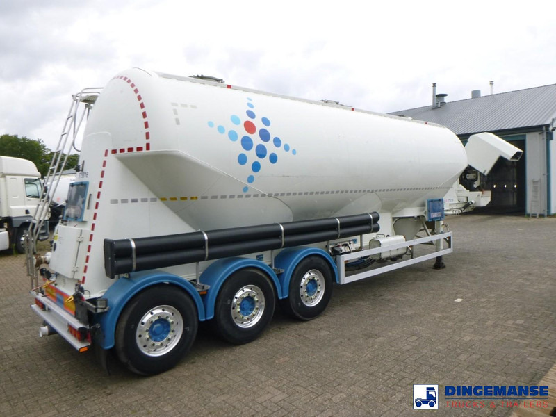 Feldbinder Powder tank alu 50 m3 + compressor - Naczepa cysterna: zdjęcie 4 Feldbinder Powder tank alu 50 m3 + compressor - Naczepa cysterna: zdjęcie 4