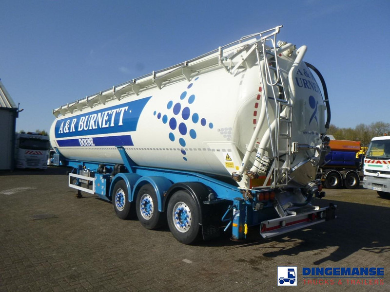 Feldbinder Powder tank alu 60 m3 / Compressor diesel engine. - Naczepa cysterna: zdjęcie 3 Feldbinder Powder tank alu 60 m3 / Compressor diesel engine. - Naczepa cysterna: zdjęcie 3