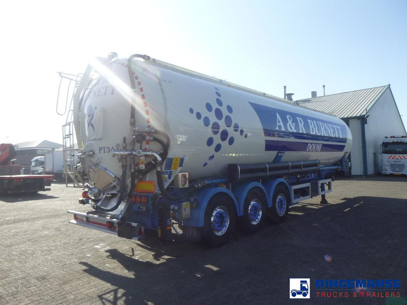 Feldbinder Powder tank alu 60 m3 / Compressor diesel engine. - Naczepa cysterna: zdjęcie 4 Feldbinder Powder tank alu 60 m3 / Compressor diesel engine. - Naczepa cysterna: zdjęcie 4