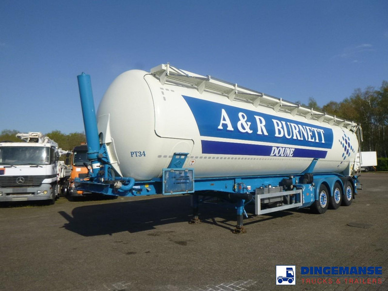 Feldbinder Powder tank alu 60 m3 / Compressor diesel engine. - Naczepa cysterna: zdjęcie 1 Feldbinder Powder tank alu 60 m3 / Compressor diesel engine. - Naczepa cysterna: zdjęcie 1