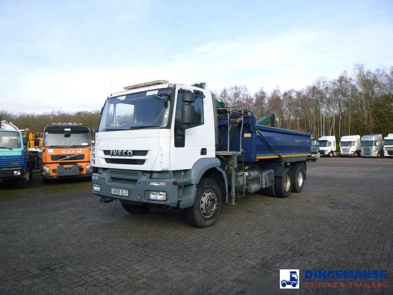 Iveco AD260T33 6X4 RHD tipper + HMF crane - Samochod ciężarowy z HDS: zdjęcie 5 Iveco AD260T33 6X4 RHD tipper + HMF crane - Samochod ciężarowy z HDS: zdjęcie 5
