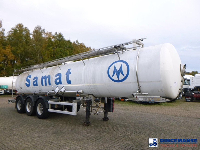MAISONNEUVE Chemical ACID tank inox L4BH 22.4 m3 / 1 comp (caustic soda) - Naczepa cysterna: zdjęcie 2 MAISONNEUVE Chemical ACID tank inox L4BH 22.4 m3 / 1 comp (caustic soda) - Naczepa cysterna: zdjęcie 2