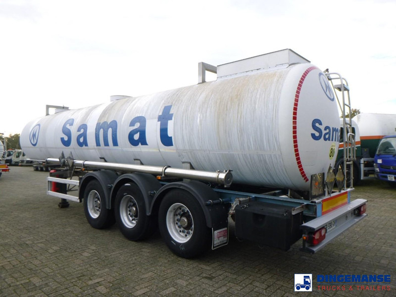 MAISONNEUVE Chemical ACID tank inox L4BH 22.4 m3 / 1 comp (caustic soda) - Naczepa cysterna: zdjęcie 3 MAISONNEUVE Chemical ACID tank inox L4BH 22.4 m3 / 1 comp (caustic soda) - Naczepa cysterna: zdjęcie 3