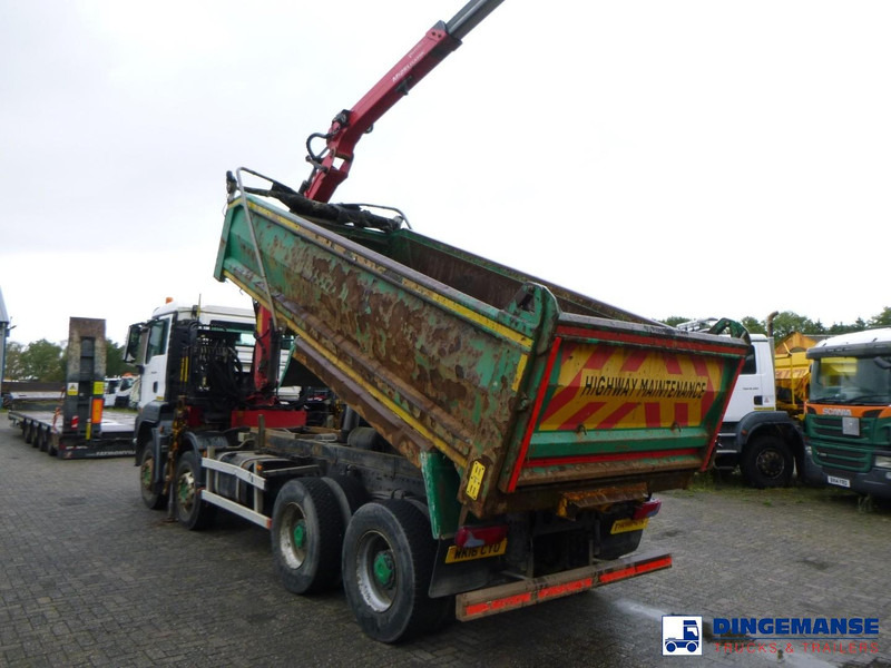 MAN TGS 35.400 8X4 RHD tipper + Palfinger Epsilon M125L - Samochod ciężarowy z HDS: zdjęcie 3 MAN TGS 35.400 8X4 RHD tipper + Palfinger Epsilon M125L - Samochod ciężarowy z HDS: zdjęcie 3