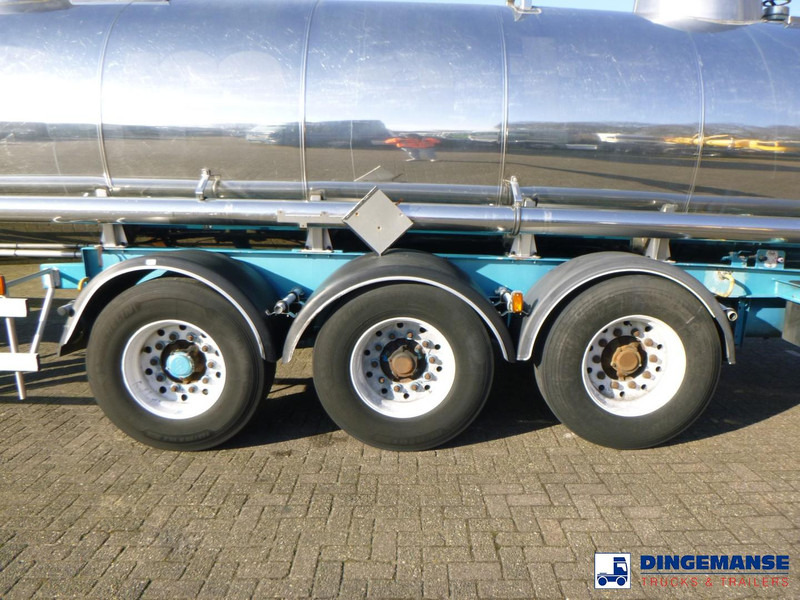 Magyar Chemical tank inox 22.3 m3 / 1 comp - Naczepa cysterna: zdjęcie 5 Magyar Chemical tank inox 22.3 m3 / 1 comp - Naczepa cysterna: zdjęcie 5