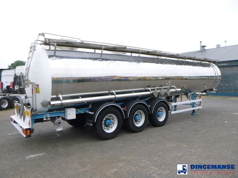 Magyar Chemical tank inox 33 m3 / 1 comp - Naczepa cysterna: zdjęcie 4 Magyar Chemical tank inox 33 m3 / 1 comp - Naczepa cysterna: zdjęcie 4