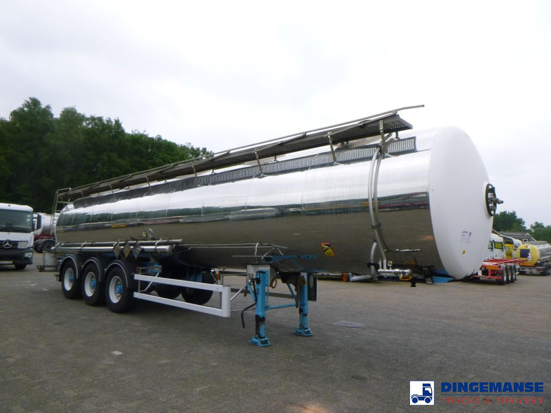 Magyar Chemical tank inox 33 m3 / 1 comp - Naczepa cysterna: zdjęcie 2 Magyar Chemical tank inox 33 m3 / 1 comp - Naczepa cysterna: zdjęcie 2