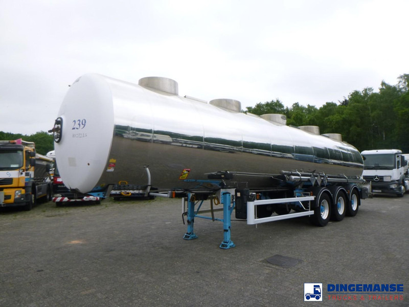 Magyar Chemical tank inox 33 m3 / 1 comp - Naczepa cysterna: zdjęcie 1 Magyar Chemical tank inox 33 m3 / 1 comp - Naczepa cysterna: zdjęcie 1