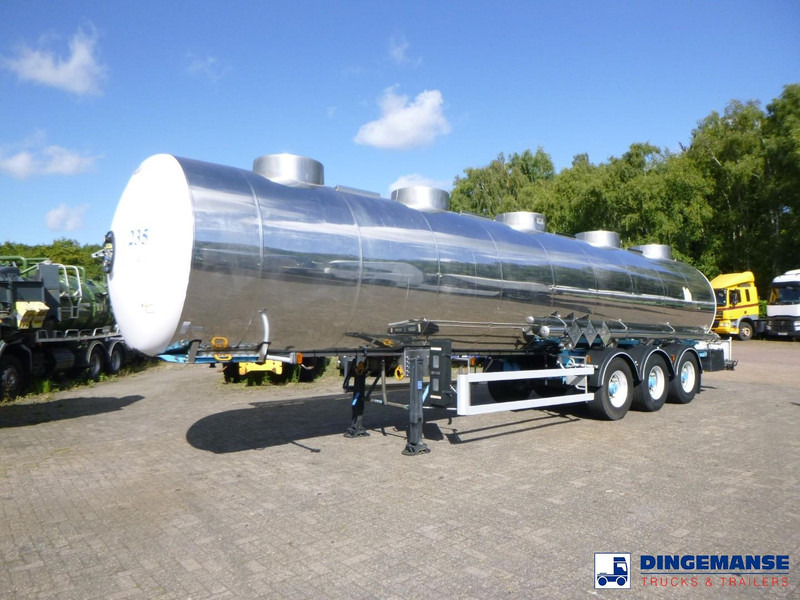 Magyar Chemical tank inox 33 m3 / 1 comp - Naczepa cysterna: zdjęcie 1 Magyar Chemical tank inox 33 m3 / 1 comp - Naczepa cysterna: zdjęcie 1