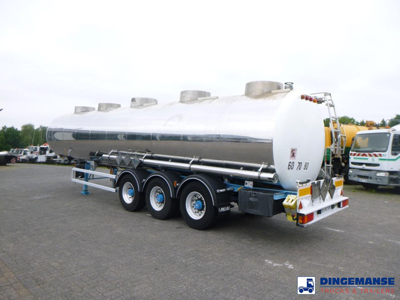 Magyar Chemical tank inox 33 m3 / 1 comp - Naczepa cysterna: zdjęcie 3 Magyar Chemical tank inox 33 m3 / 1 comp - Naczepa cysterna: zdjęcie 3