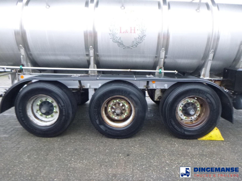 Magyar Food tank inox 21.9 m3 / 1 comp + pump - Naczepa cysterna: zdjęcie 5 Magyar Food tank inox 21.9 m3 / 1 comp + pump - Naczepa cysterna: zdjęcie 5