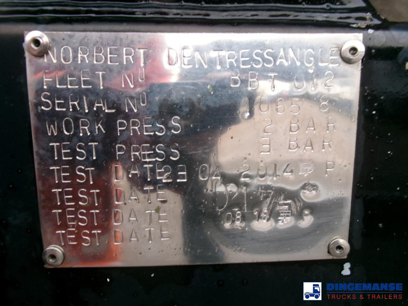 Naczepa cysterna Melton Food (beer) tank inox 29.6 m3 / 1 comp: zdjęcie 18