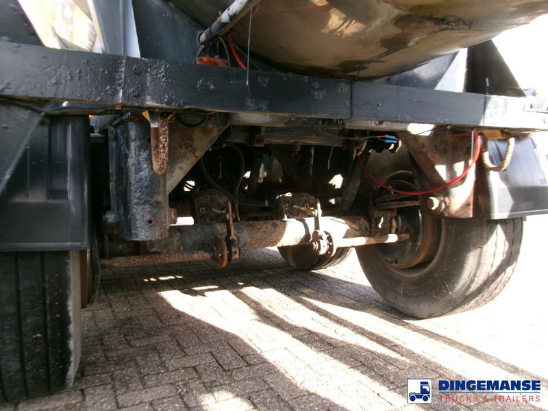 Naczepa cysterna Melton Food (beer) tank inox 29.6 m3 / 1 comp: zdjęcie 6