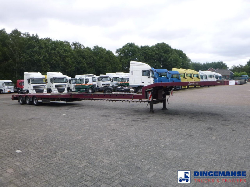 Nooteboom 3-axle semi-lowbed trailer extendable 14.5 m + ramps - Naczepa niskopodwoziowa: zdjęcie 2 Nooteboom 3-axle semi-lowbed trailer extendable 14.5 m + ramps - Naczepa niskopodwoziowa: zdjęcie 2
