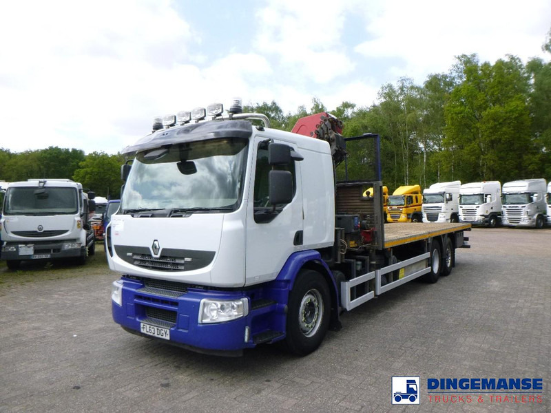 Renault Premium 380 dxi 6x2 RHD + HMF 2620-K4 - Samochod ciężarowy z HDS: zdjęcie 1 Renault Premium 380 dxi 6x2 RHD + HMF 2620-K4 - Samochod ciężarowy z HDS: zdjęcie 1