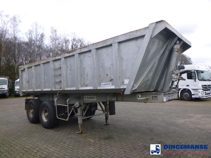 Robuste Kaiser Tipper trailer steel 24 m3 + tarpaulin - Naczepa wywrotka: zdjęcie 2 Robuste Kaiser Tipper trailer steel 24 m3 + tarpaulin - Naczepa wywrotka: zdjęcie 2
