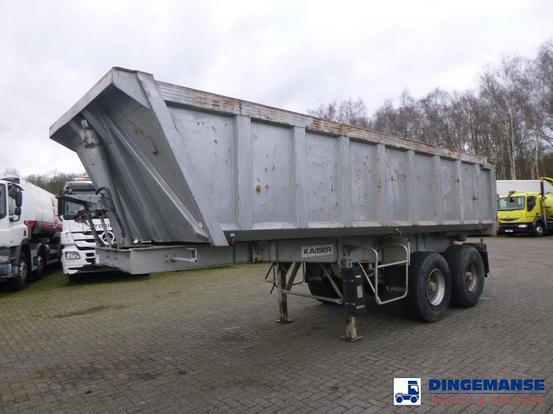 Robuste Kaiser Tipper trailer steel 24 m3 + tarpaulin - Naczepa wywrotka: zdjęcie 1 Robuste Kaiser Tipper trailer steel 24 m3 + tarpaulin - Naczepa wywrotka: zdjęcie 1