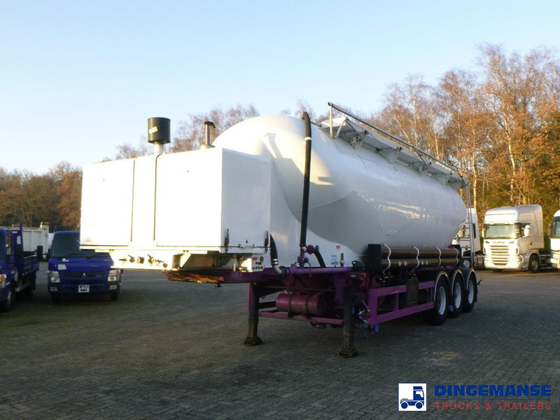 SPITZER Powder tank alu 37 m3 + engine/compressor - Naczepa cysterna: zdjęcie 1 SPITZER Powder tank alu 37 m3 + engine/compressor - Naczepa cysterna: zdjęcie 1