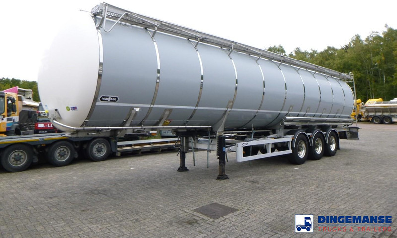 Van Hool Food tank inox 62 m3 / 3 comp - Naczepa cysterna: zdjęcie 1 Van Hool Food tank inox 62 m3 / 3 comp - Naczepa cysterna: zdjęcie 1