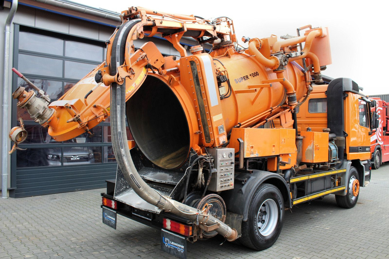 Mercedes-Benz Actros 1831 4x2 Hellmers 6,5m³ V2A INOX Kipper - Samochód asenizacyjny: zdjęcie 4 Mercedes-Benz Actros 1831 4x2 Hellmers 6,5m³ V2A INOX Kipper - Samochód asenizacyjny: zdjęcie 4