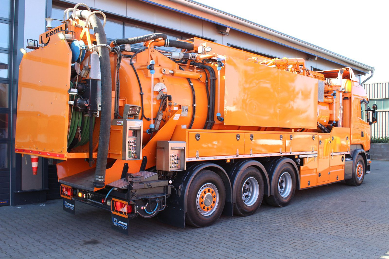 Scania R450 8x4 Kroll 19m³ Wasserrückgewinner Kombi-HD - Samochód asenizacyjny: zdjęcie 3 Scania R450 8x4 Kroll 19m³ Wasserrückgewinner Kombi-HD - Samochód asenizacyjny: zdjęcie 3