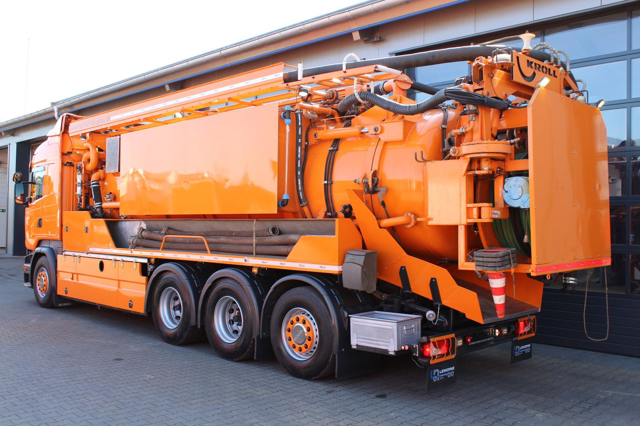 Scania R450 8x4 Kroll 19m³ Wasserrückgewinner Kombi-HD - Samochód asenizacyjny: zdjęcie 5 Scania R450 8x4 Kroll 19m³ Wasserrückgewinner Kombi-HD - Samochód asenizacyjny: zdjęcie 5