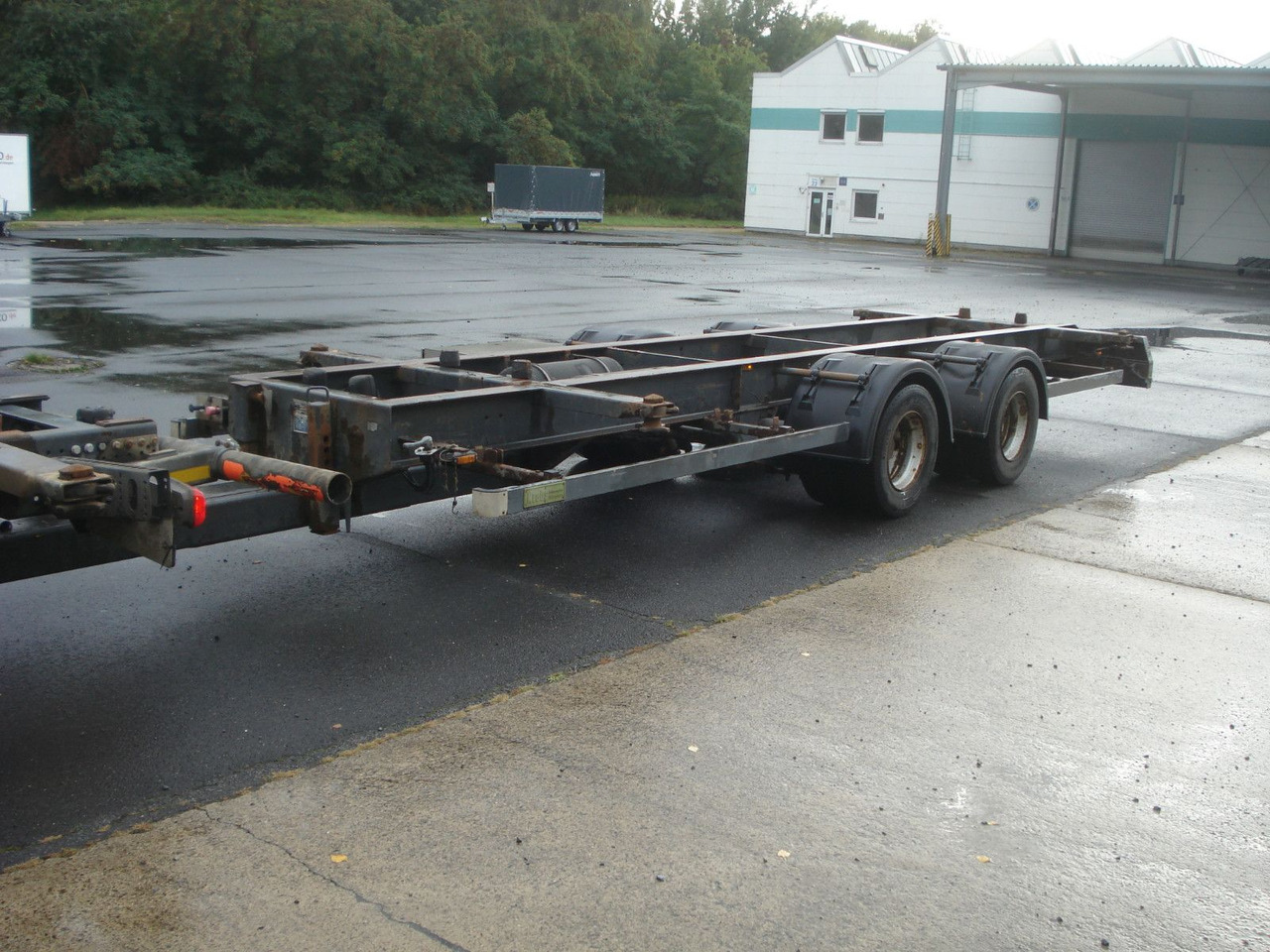 Krebs Jumbo Tandem für 7,82 WBs - Przyczepa kontenerowiec/ System wymienny: zdjęcie 1 Krebs Jumbo Tandem für 7,82 WBs - Przyczepa kontenerowiec/ System wymienny: zdjęcie 1