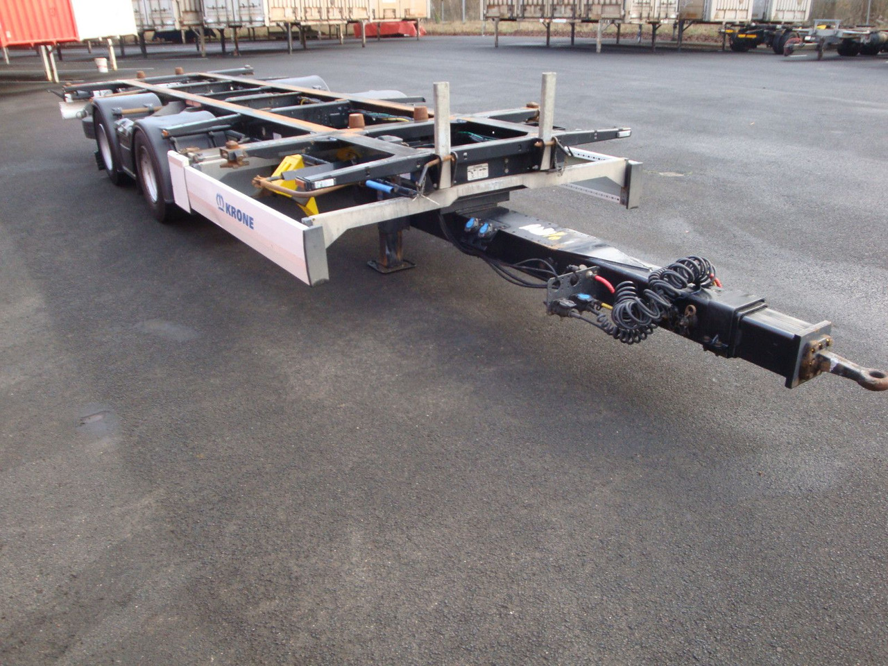 Krone ZZ 18 Tandem Jumbo BDF C7820 7,82 - Przyczepa kontenerowiec/ System wymienny: zdjęcie 1 Krone ZZ 18 Tandem Jumbo BDF C7820 7,82 - Przyczepa kontenerowiec/ System wymienny: zdjęcie 1